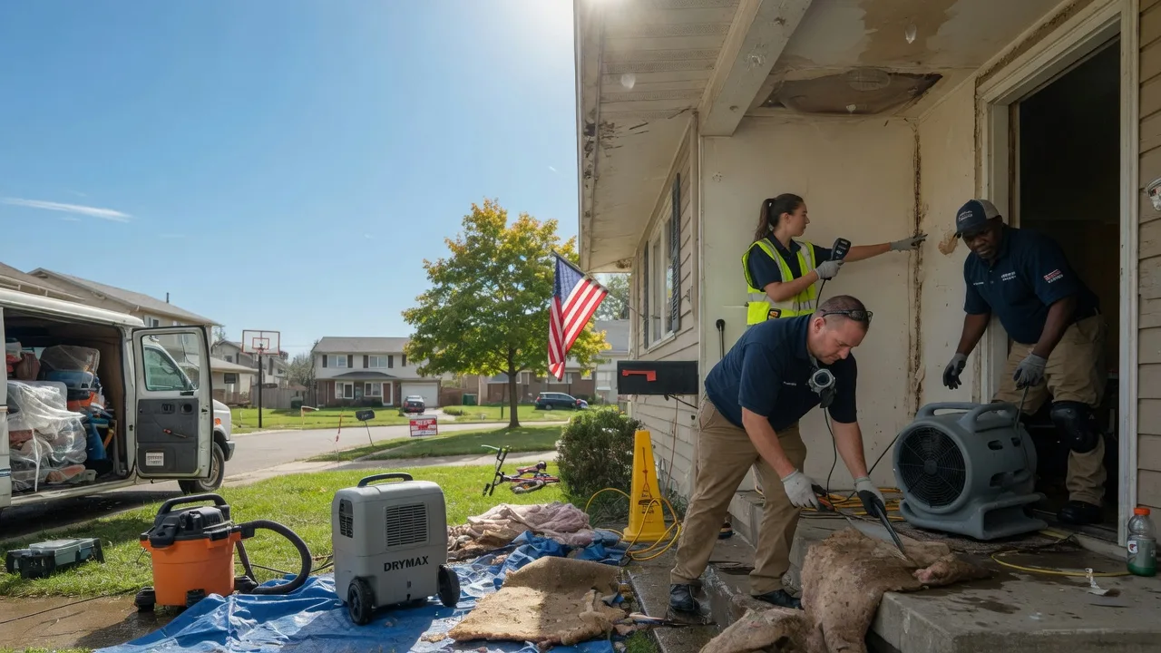 Water Damage Restoration in Bentley, KS near me